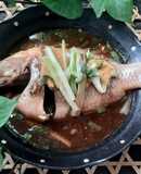 Cá diêu hồng hấp nước tương