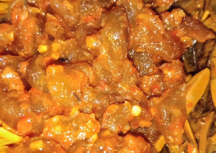 Step-by-Step Guide to Prepare Awsome Peppered kpomo Cooking Basics for Newbies