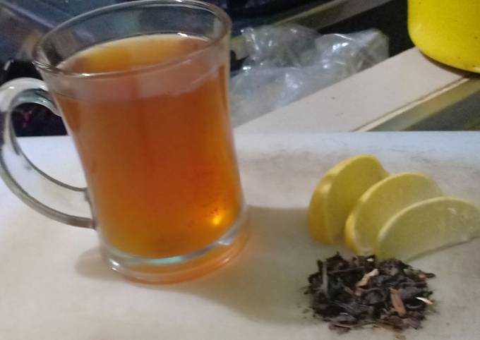Yuk intip, Resep memasak Teh lemon anget  nikmat