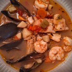 A picture of Erin's Easy Bouillabaisse/Fisherman's Stew.