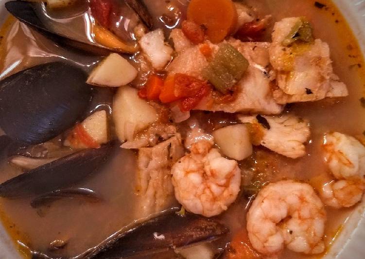 Erin's Easy Bouillabaisse/Fisherman's Stew Erin's Easy Bouillabaisse/Fisherman's Stew