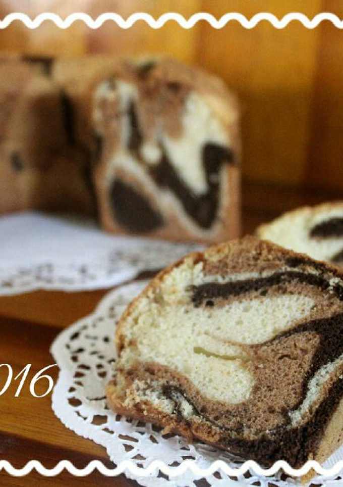 Foto resep Cake Nutrijell / bolu nutrujell kocok all on 1 (kopi coklat santan)