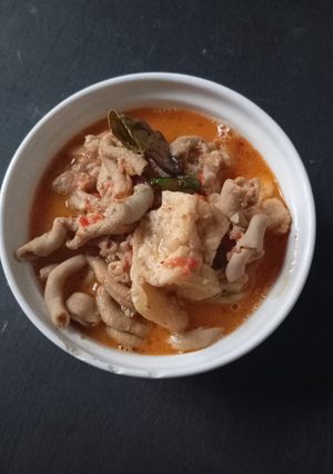 Foto resep Mangut Usus Ayam & Tahu Enak Bumbu Medok