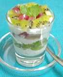 Layered Fruit Sandesh (Diabetic Friendly) (Vrat Special)
