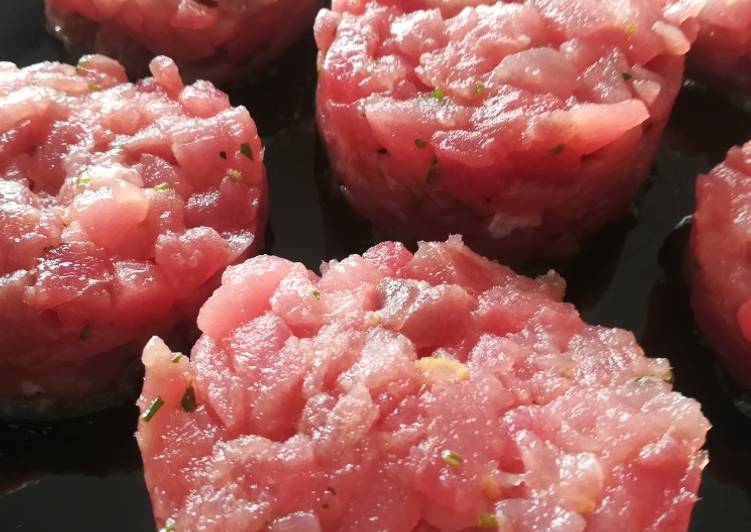 Tartare di tonno agli agrumi