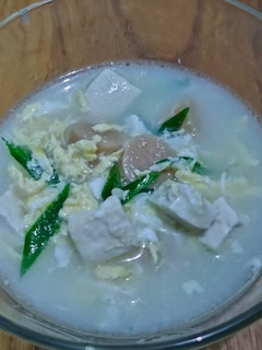 Foto resep Sup Tahu Telur Sosis