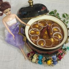 A picture of Amritsari chole.