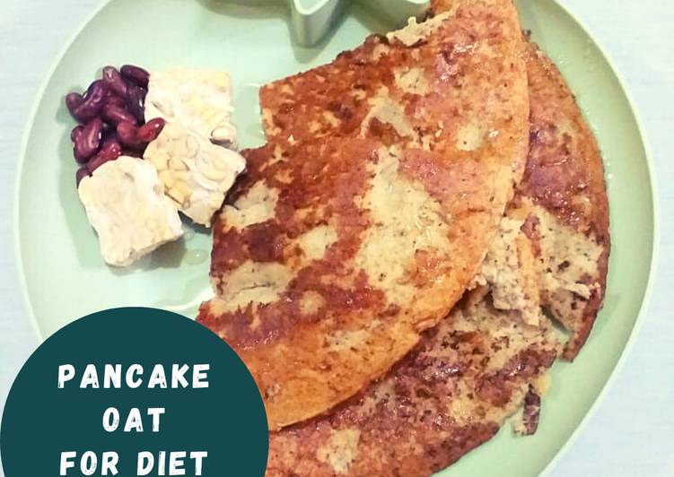 Siap Saji Pancake Oat For Diet Enak Sederhana