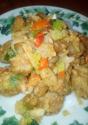 Foto resep Ayam telor asin