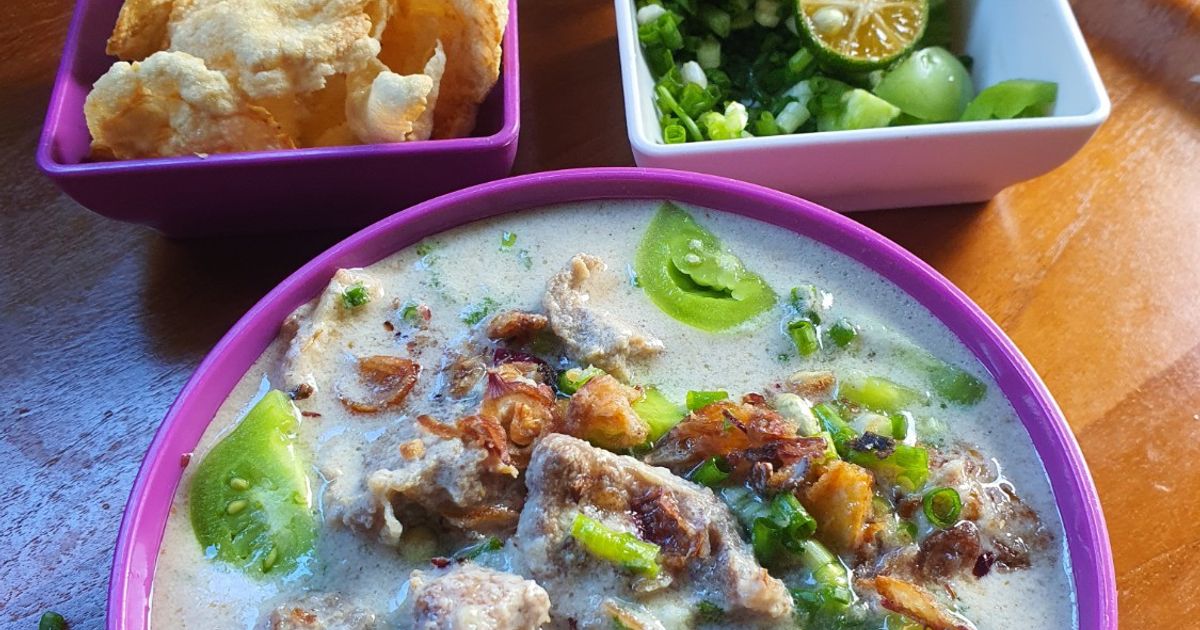 Soto Betawi (Santan + Susu)