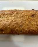 Ponque de Banana y avena