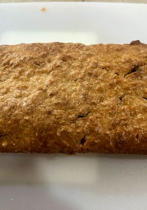 Una foto de Ponque de Banana y avena