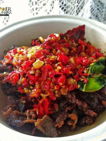Langkah Gampang Menyiapkan Resep Dendeng Balado Keto Sederhana &amp; Kilat yang Lezat Sekali Anti Ribet, Bikin Ngiler