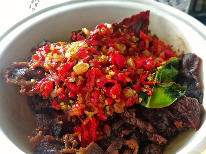 Langkah Gampang Menyiapkan Resep Dendeng Balado Keto Sederhana &amp;amp; Kilat yang Lezat Sekali Anti Ribet, Bikin Ngiler