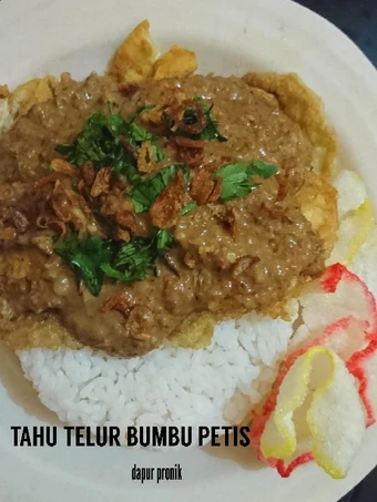 Langkah Mudah untuk Membikin Resep Tahu Telur Bumbu Petis yang Enak Banget Anti Ribet, Mantap