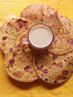 A picture of Leftover Potato Paratha.