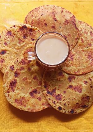 A picture of Leftover Potato Paratha.