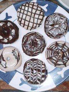 Foto resep Donat glaze coklat tiramisu