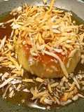 Pudim de Tapioca com Coco e Calda Caramelizada de Banana