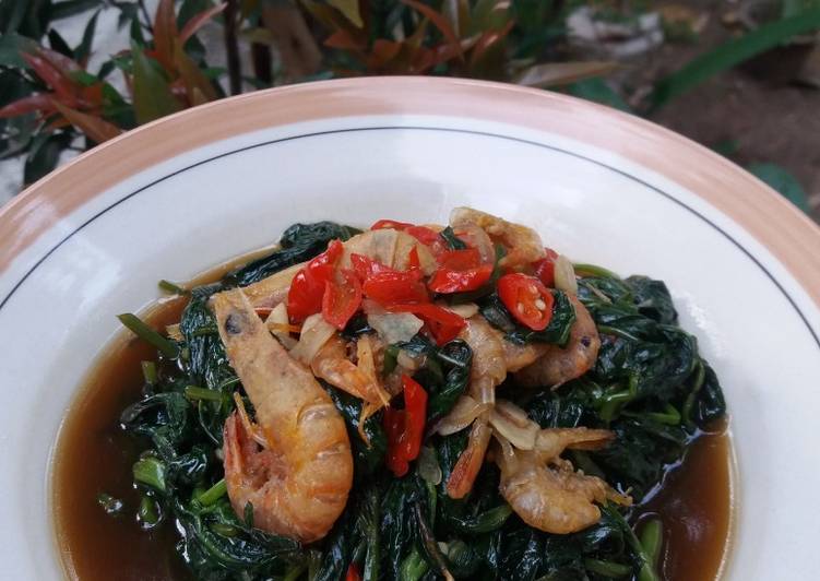 Tumis Kangkung Udang