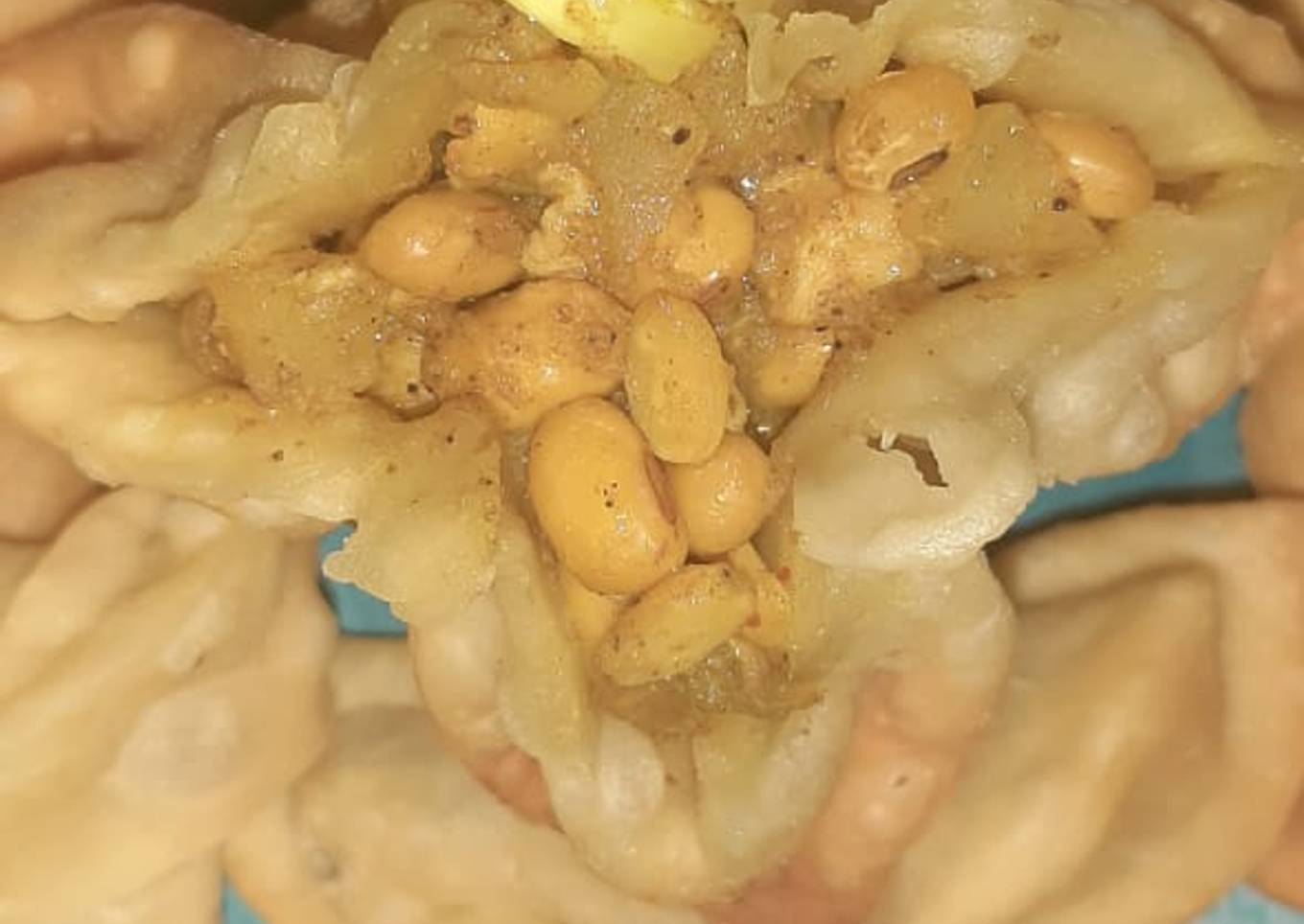 Gorengan samosa kedelai