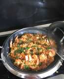 Arroz Integral con Camarones