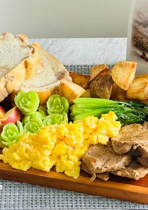 早餐盤 的食譜成品照片