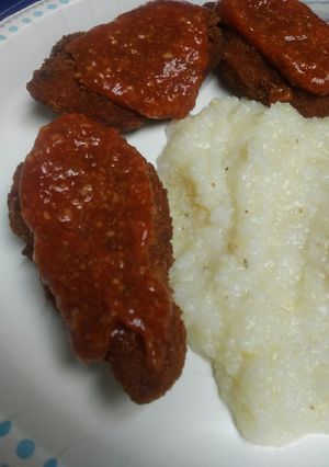 A picture of Horseradish Ketchup with Dill.