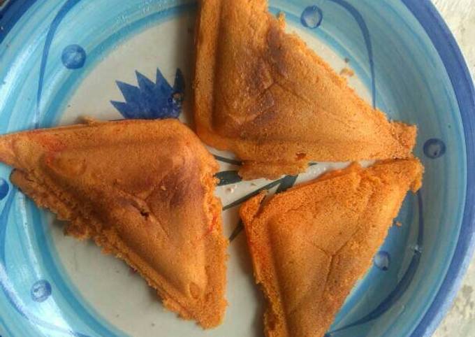 Recipe of Speedy Orange velvet sandwich Cake