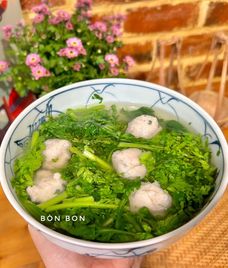 canh cải cúc cá thác lác