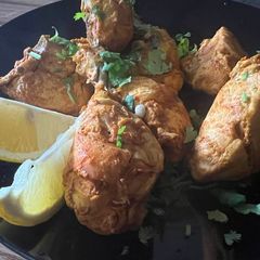 A picture of Chicken steam roast.