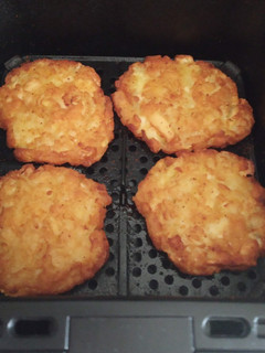 Una foto de Mini tortitas de patatas en Freidora de Aire
