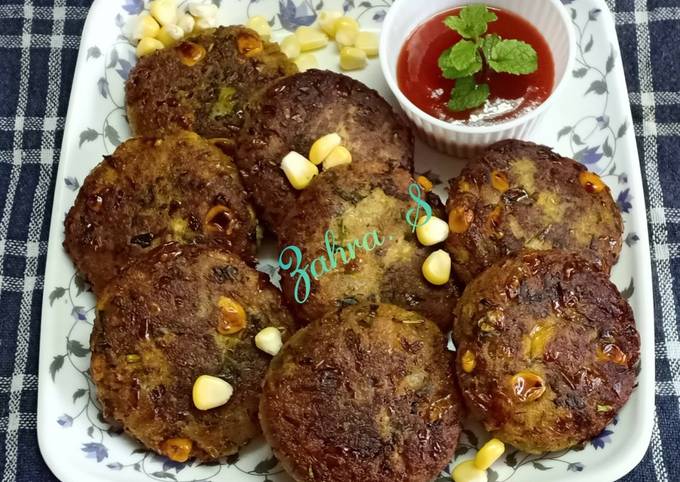Corn patties Recipe