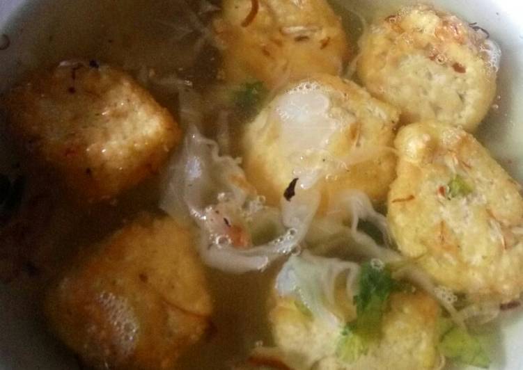 Resep Bakso  Tahu  With Bumbu  Instan Kuah  Bakso  Kekinian 