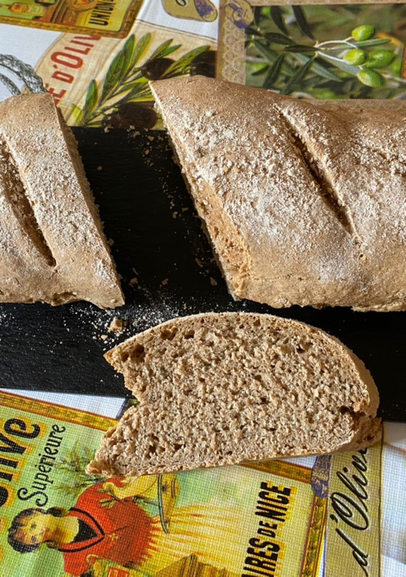 Una foto de Pan de integral de Espelta y Avena