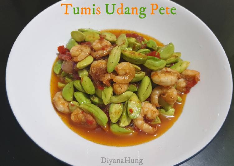 Tumis Udang Pete