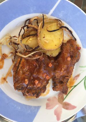 Una foto de Lengua de ternera en su salsa