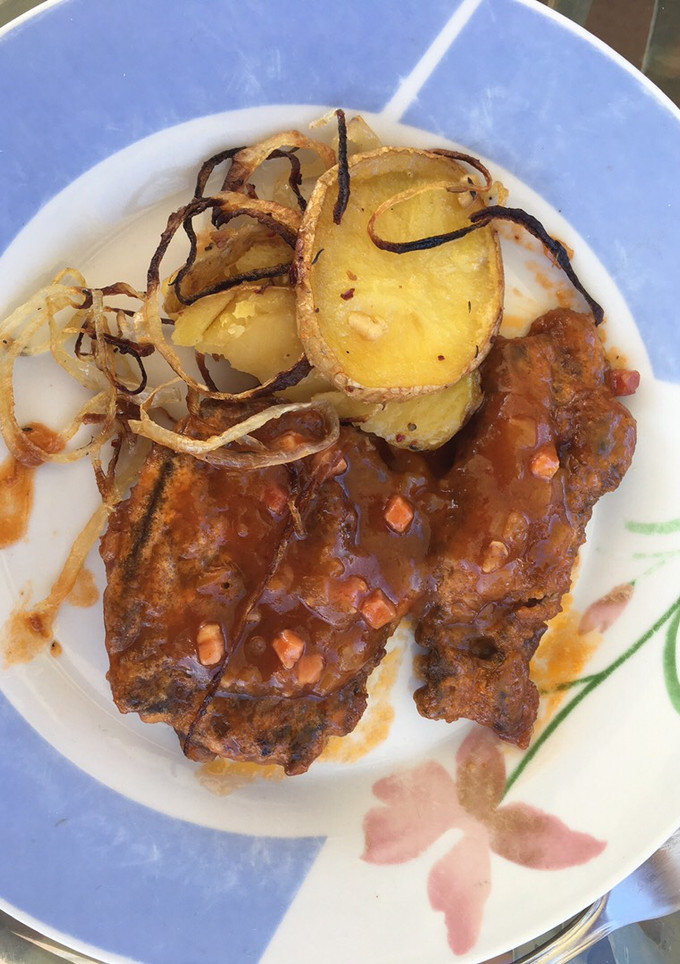 Una foto de Lengua de ternera en su salsa