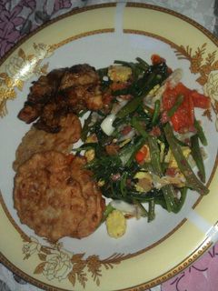 Foto resep Tumis kangkung koornet
