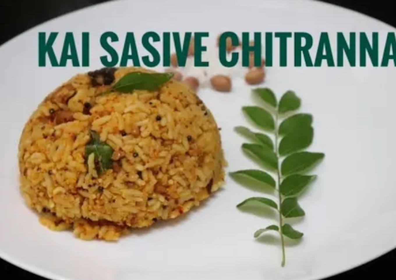Kaisasive chitranna / coconut mustard rice