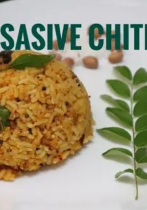 A picture of Kaisasive chitranna / coconut mustard rice.