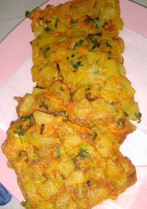 Foto resep Omelett kentang wortel