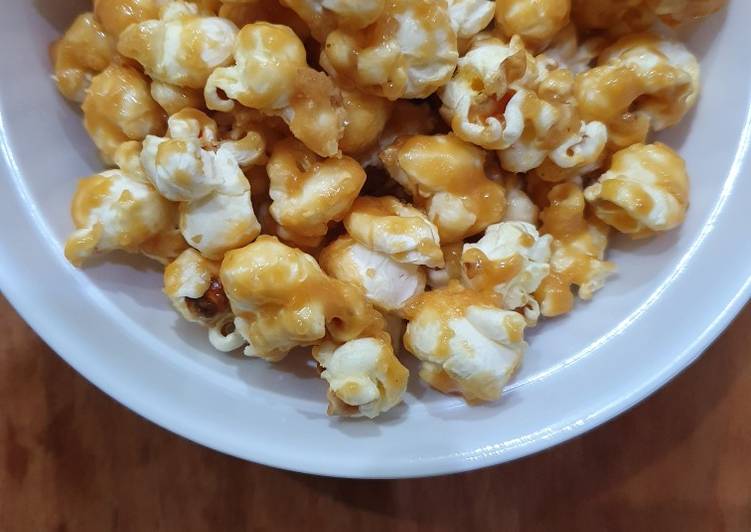 makanan Popcorn caramel Anti Gagal