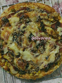 Foto resep Pizza Panggang Roti Tipis