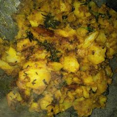 A picture of Zeera aalu.