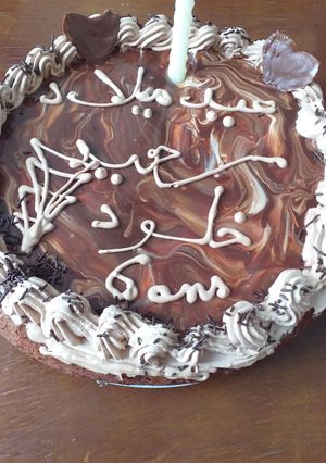 صورة لوصفة كيكة عيد الميلاد