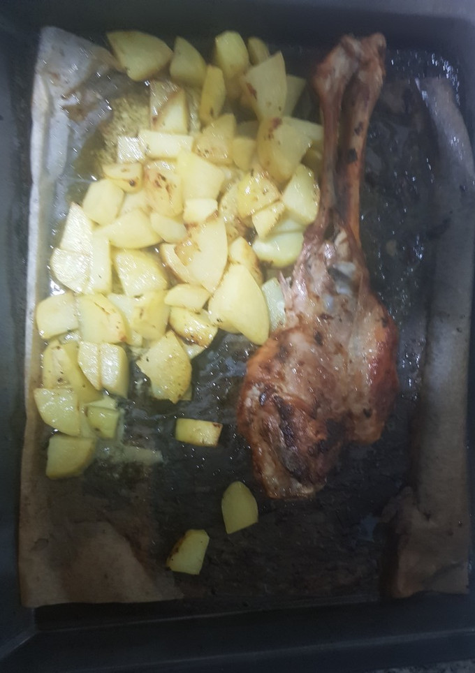 Una foto de Pierna de cordero al horno 40