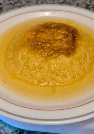 A picture of Microwave Flan.