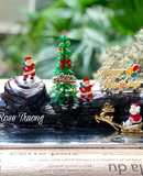 Bánh Khúc Cây - Yule Log Cake