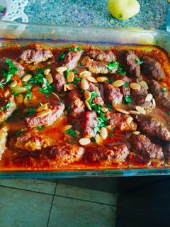 صورة لوصفة صينية كفتة ببندورة